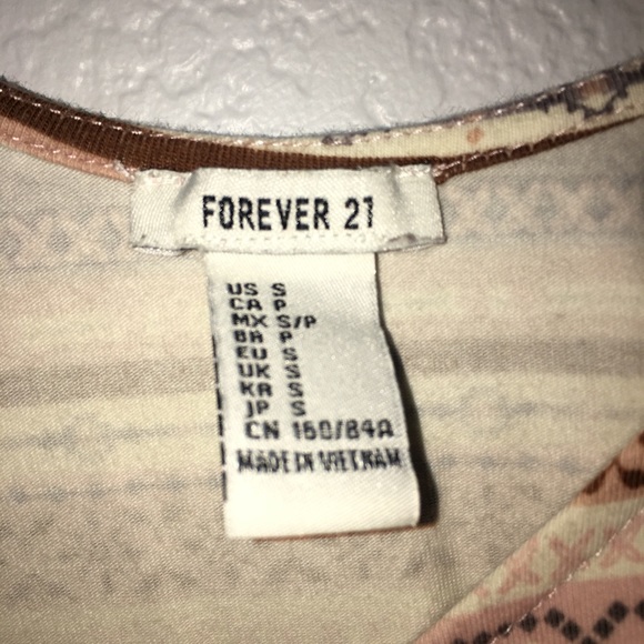 Pink and Light Blue Patterned Shirt - Picture 3 of 3